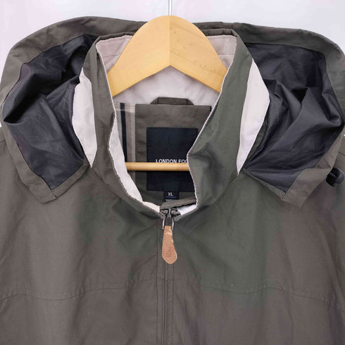 ロンドンフォグ LONDON FOG 裏地ストライプ オーバー マウンテンパーカー メンズ import:XL