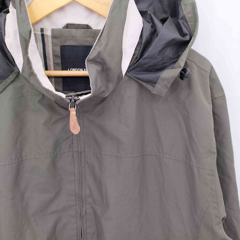 ロンドンフォグ LONDON FOG 裏地ストライプ オーバー マウンテンパーカー メンズ import:XL