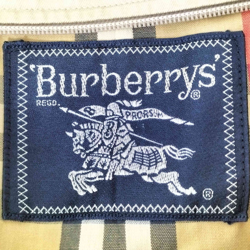 バーバリーズ BURBERRYS 裏地ノバチェック ステンカラーコート メンズ