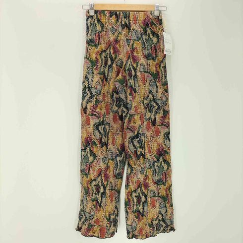 ジュエミ Juemi 総柄 Chromatic Shirring Pants クロマテック シャーリング パンツ レディース FREE