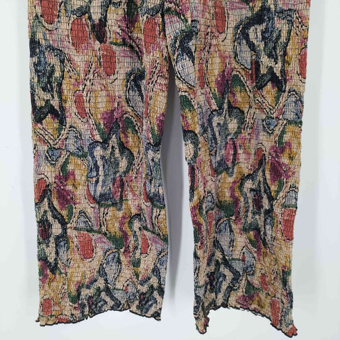 ジュエミ Juemi 総柄 Chromatic Shirring Pants クロマテック シャーリング パンツ レディース FREE