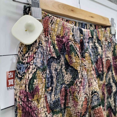 ジュエミ Juemi 総柄 Chromatic Shirring Pants クロマテック シャーリング パンツ レディース FREE