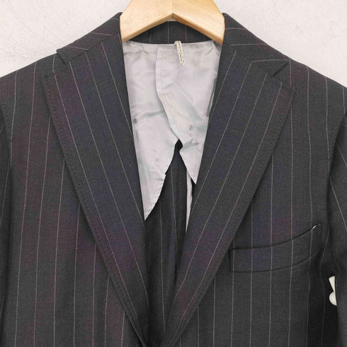 エムズブラック ms braque ストライプテーラードジャケット メンズ US:38