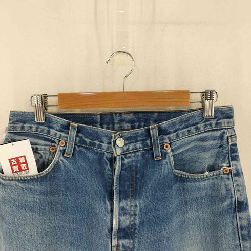 リーバイス Levis 90S スペイン製 ボタンフライ ストレートデニム メンズ W33 L32