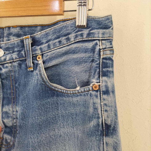 リーバイス Levis 90S スペイン製 ボタンフライ ストレートデニム メンズ W33 L32