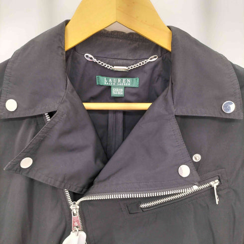 ローレンラルフローレン LAUREN RALPH LAUREN ダブル ライダース ポンチョ コート メンズ XXS