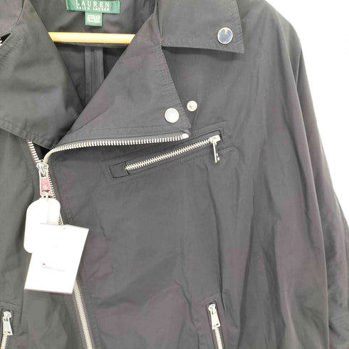 ローレンラルフローレン LAUREN RALPH LAUREN ダブル ライダース ポンチョ コート メンズ XXS