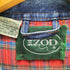 アイゾッド IZOD 90S 緑糸巻きタグ 裏地チェック デニム ハリントン ジャケット スイングトップ メンズ import:M