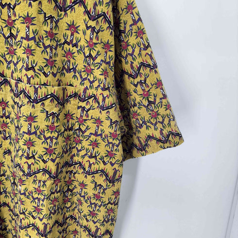 パタゴニア patagonia A/Cシャツ 1992 DANCING PALMS/CURRY ダンシング パーム カリー メンズ import:XL