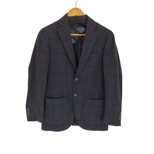 サントリア リング SARTORIA RING Lanificio Di Pray ウール&カシミヤ 2Bテーラードジャケット メンズ JPN:S