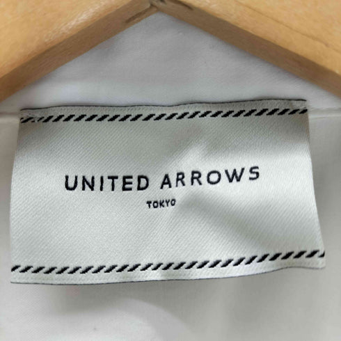 ユナイテッドアローズ UNITED ARROWS 24SS サテン ドルマンスリーブ ギャザー ブラウス シャツ レディース