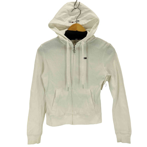 トミーヒルフィガー TOMMY HILFIGER ジップアップパーカー Y2K レディース import:XS