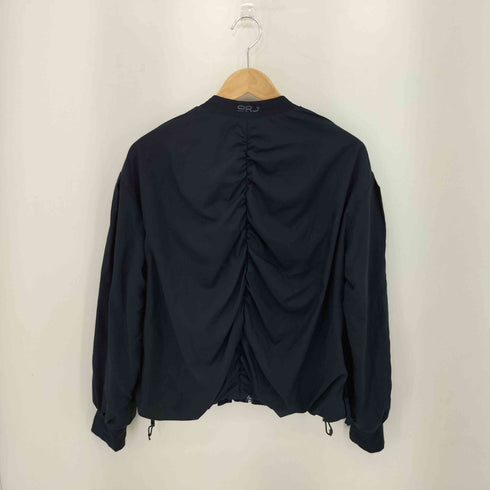 ハートイッセイミヤケ Haat ISSEY MIYAKE ORJ ドローコード付き ギャザーデザイン クロップド丈 ブルゾン メンズ JPN:3