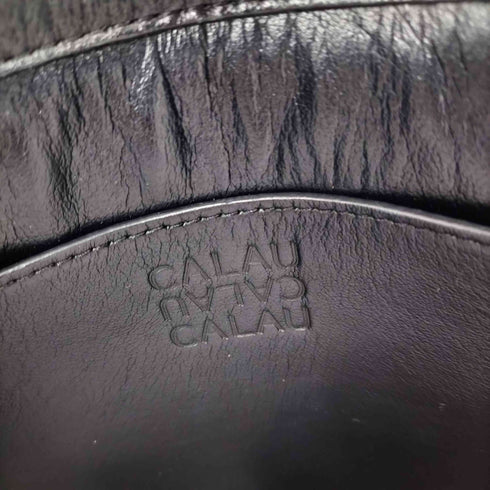 22SS CALAU 異素材切替 レザー トートバッグ レディース