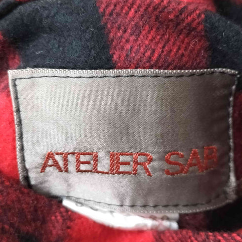 アトリエサブ ATELIER SAB リバーシブル フーディーブルゾン メンズ