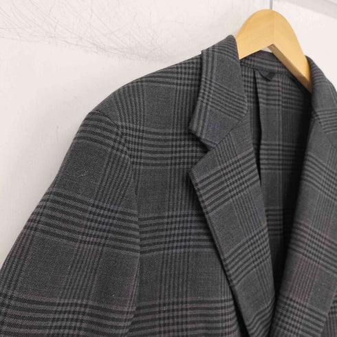 エイチビューティーアンドユースユナイテッドアローズ H BEAUTY & YOUTH UNITED ARROWS REVER CHECK DOUBLE JACKET メンズ US:38