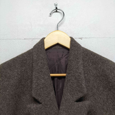 LE GRAND CAFE アルパカ モヘア混 ダブルコート メンズ