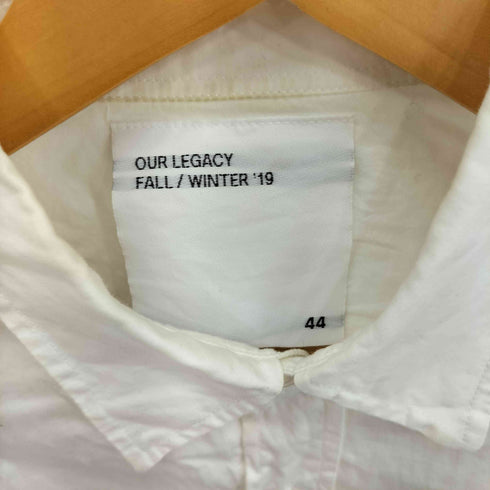 アワーレガシィー OUR LEGACY BACKLESS SHIRT バックレス シャツ メンズ 44