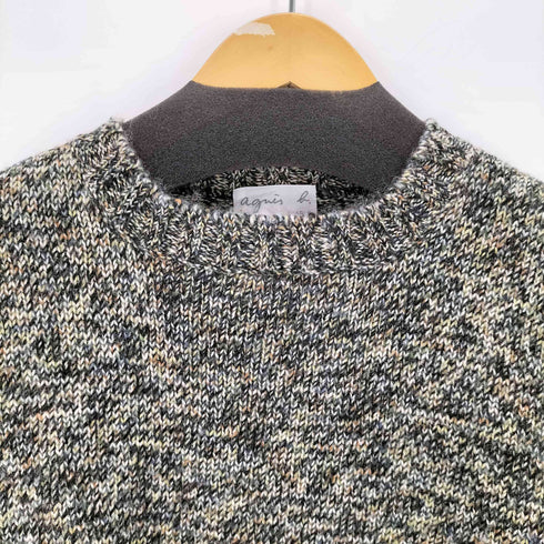 アニエスベー agnes b. フランス製 S/S プルオーバーニット レディース 2