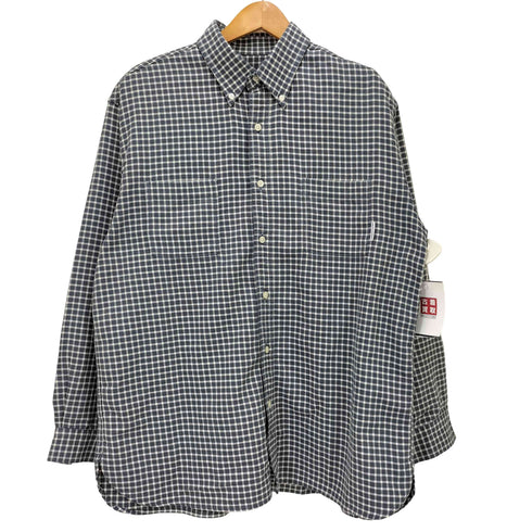 ヘリーハンセン HELLY HANSEN チェック長袖ボタンダウンシャツ メンズ JPN:XL