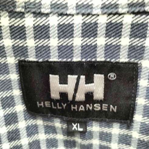 ヘリーハンセン HELLY HANSEN チェック長袖ボタンダウンシャツ メンズ JPN:XL