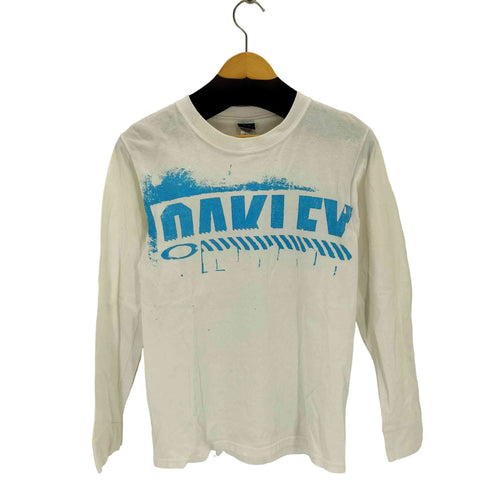 オークリー OAKLEY 00s プリントクルーネックTシャツ メンズ JPN:S