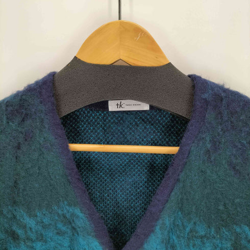 ティーケータケオキクチ tk. TAKEO KIKUCHI シャギーカラーニット アソートカーディガン メンズ JPN:M