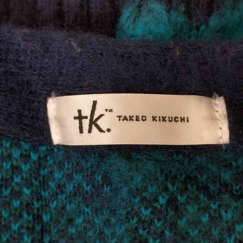 ティーケータケオキクチ tk. TAKEO KIKUCHI シャギーカラーニット アソートカーディガン メンズ JPN:M