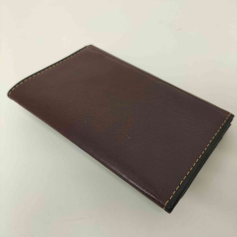 gold pfeil oxford ボックス型 レザーコインケース メンズ