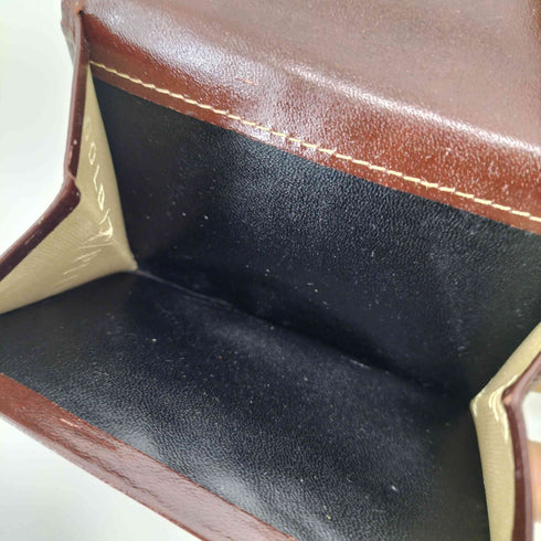 gold pfeil oxford ボックス型 レザーコインケース メンズ