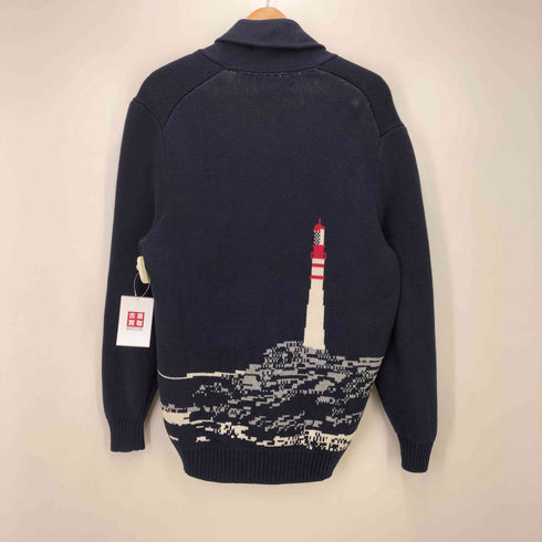 ブルックスブラザーズ BROOKS BROTHERS 100%コットン ショールカラー ニットカーディガン メンズ JPN:M