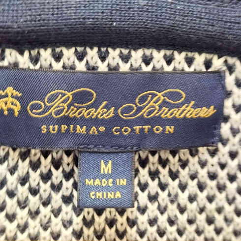 ブルックスブラザーズ BROOKS BROTHERS 100%コットン ショールカラー ニットカーディガン メンズ JPN:M
