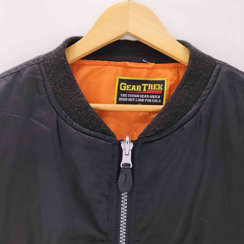 GEAR TREK リバーシブル 中綿 フライト ジャケット MA-1 ビッグサイズ メンズ 4L
