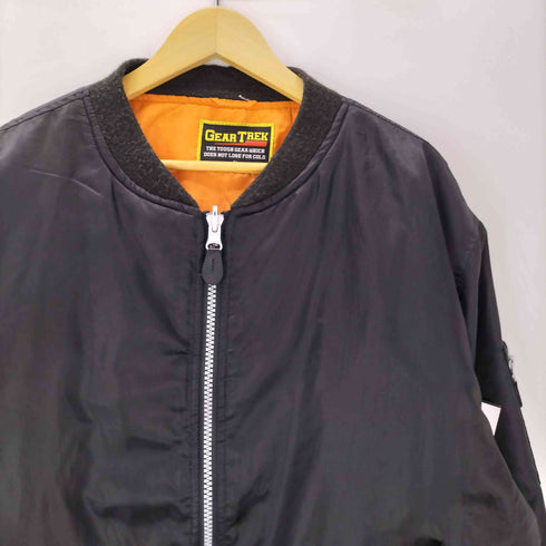GEAR TREK リバーシブル 中綿 フライト ジャケット MA-1 ビッグサイズ メンズ 4L