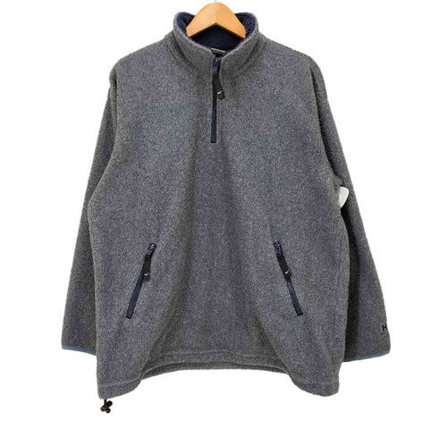 ヘリーハンセン HELLY HANSEN ハーフジップ フリースジャケット 裾ドローコード メンズ JPN:XL