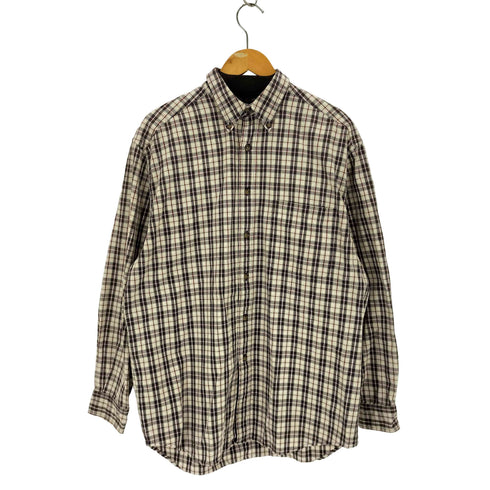 エディーバウアー Eddie Bauer 00s チェックボタンダウンシャツ メンズ JPN:M