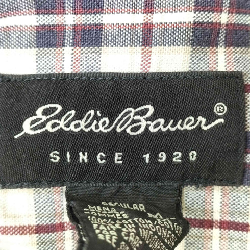 エディーバウアー Eddie Bauer 00s チェックボタンダウンシャツ メンズ JPN:M