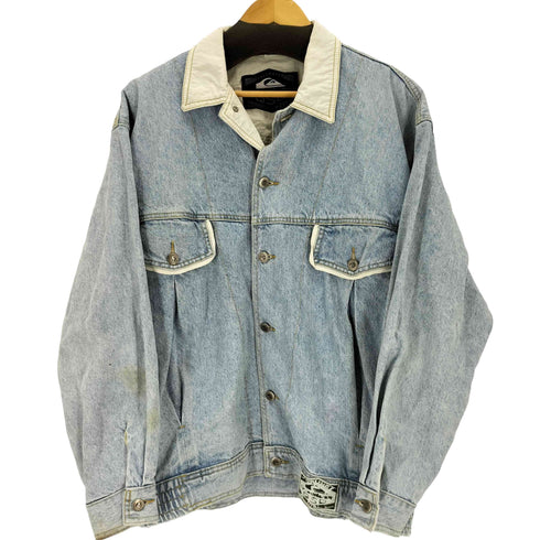 クイックシルバー Quiksilver 90s USA製 デニムジャケット メンズ JPN:M