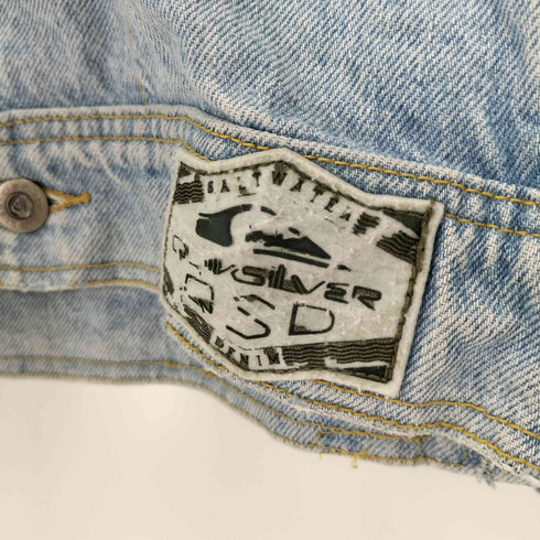 クイックシルバー Quiksilver 90s USA製 デニムジャケット メンズ JPN:M