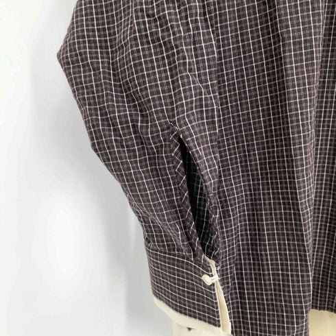 ケイビーエフ KBF チェックレイヤードBIGシャツ レディース ONE SIZE