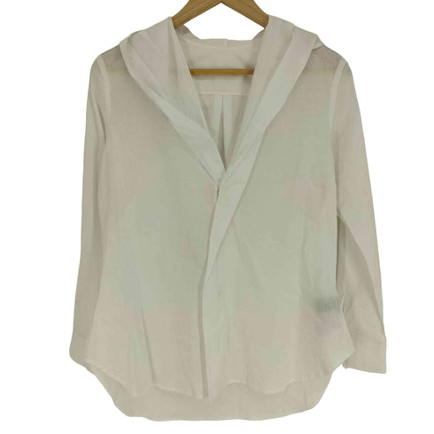 ヨウジヤマモト Yohji Yamamoto collection 25SS 100/-KHADI DRAPED DETAIL HOOD DRESS レディース JPN:1