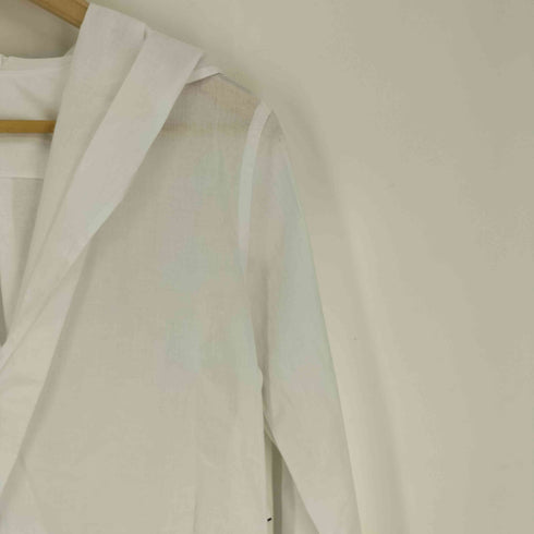 ヨウジヤマモト Yohji Yamamoto collection 25SS 100/-KHADI DRAPED DETAIL HOOD DRESS レディース JPN:1