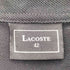 ラコステ LACOSTE ロゴ刺繍 鹿の子 コットン ポロシャツ ワンピース レディース EUR:42