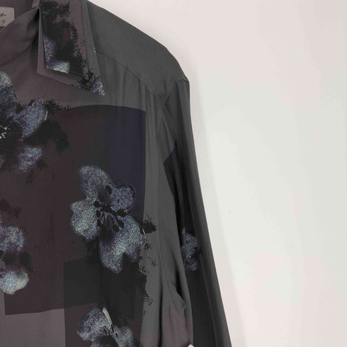 ヨウジヤマモトプールオム Yohji Yamamoto POUR HOMME 25SS SMALL FLOWERS 3COLLAR SHIRT メンズ JPN:2