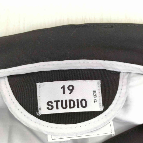 19 STUDIO タックワイドスラックスパンツ メンズ JPN:XL