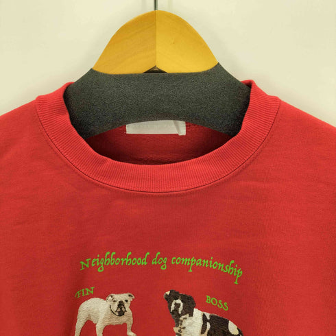 センスオブプレイス SENSE OF PLACE Dog Graphic Crew-neck Sweat メンズ JPN:L