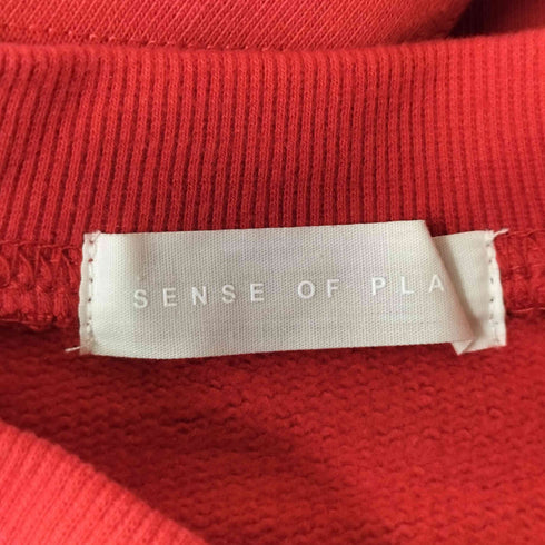 センスオブプレイス SENSE OF PLACE Dog Graphic Crew-neck Sweat メンズ JPN:L