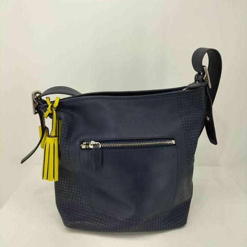コーチ COACH パンチングタッセルショルダーバッグ レディース