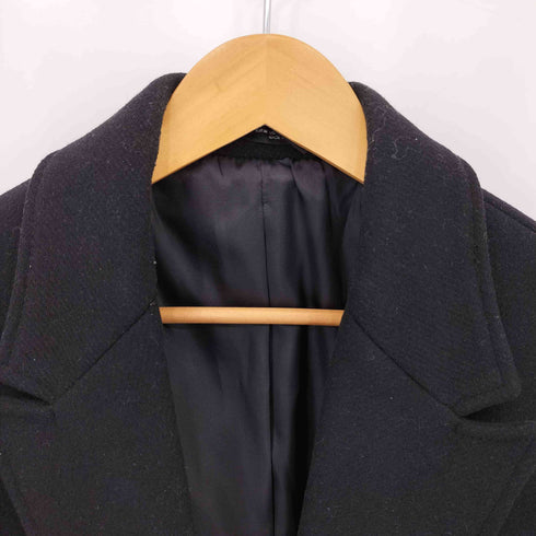 ザラ ZARA ウール フロントボタン チェスターコート メンズ import:M