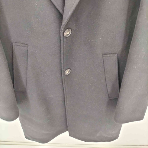 ザラ ZARA ウール フロントボタン チェスターコート メンズ import:M